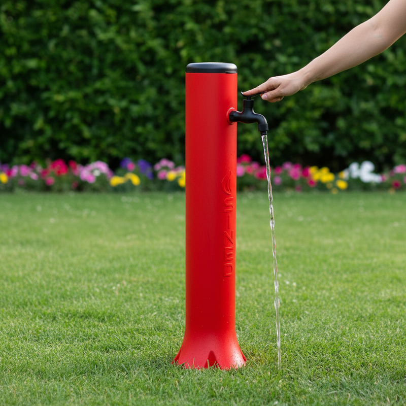 Scena 1 – Giardino privato rubinetto in uso