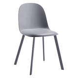 Di.Mo Sedia Mael in PP Grigio Chiaro