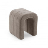 Versa Gepolsterter Hocker Beige