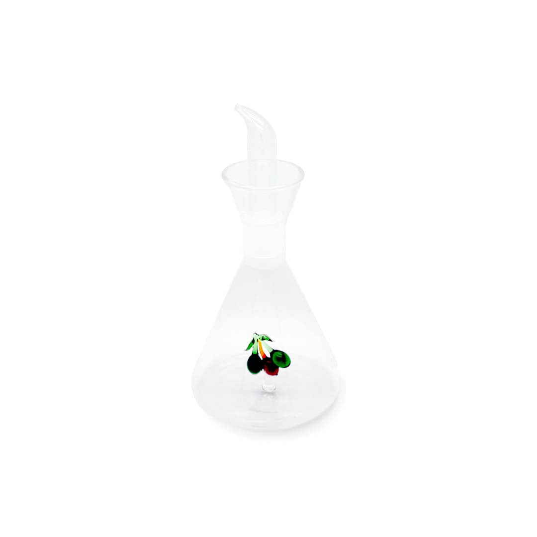 WD LifeStyle Ölkanne Borosilikatglas Cc 500 ml Olivenmuster