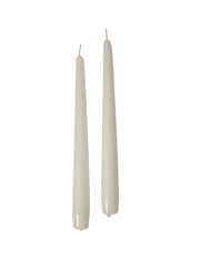 Kerzenmanufaktur Di Giorgio Konische Kerzen Ø 2,2 cm H. 25 cm (10 Stk.) - Creme