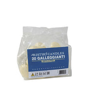 Cereria Di Giorgio Candele Galleggianti Ø 4,5 cm H. 2,7 cm (20 pz) - Avorio