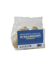 Cereria Di Giorgio Candele Galleggianti Ø 4,5 cm H. 2,7 cm (20 pz) - Tortora