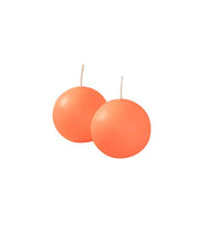 Cereria Di Giorgio Kerzen Kugel Ø 6 cm (6 Stk.) - Orange