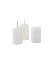 Cereria Di Giorgio Kerzen Ø 4 cm H. 7 cm (12 Stk.) - Weiß