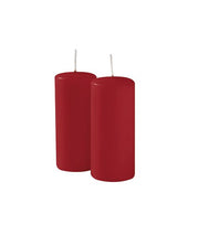 Cereria Di Giorgio Ceri Ø 5 cm H. 12 cm (9 pz) - Rosso