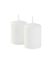 Cereria Di Giorgio Ceri Ø 7 cm H. 10 cm (4 pz) - Bianco
