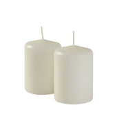 Cereria Di Giorgio Kerzen Ø 7 cm H. 10 cm (4 Stk.) - Creme