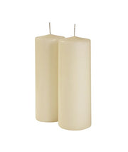 Cereria Di Giorgio Ceri Ø 7 cm H. 20 cm (2 pz) - Avorio