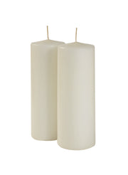 Cereria Di Giorgio Kerzen Ø 7 cm H. 20 cm (2 Stk.) - Creme