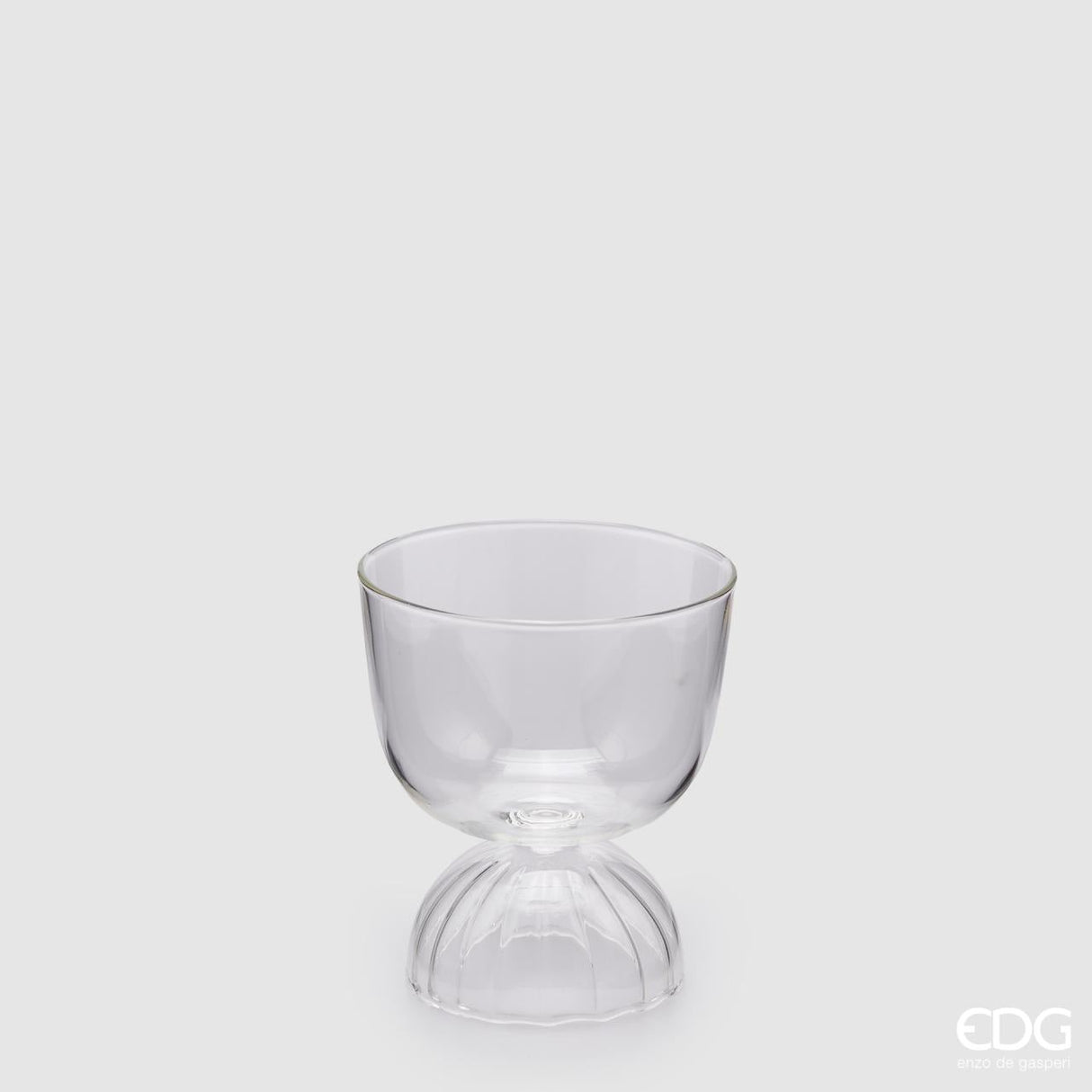 EDG Enzo De Gasperi Glas Hamlet H 11,5 Cm D 10 Cm 350 Ml