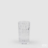 EDG Enzo De Gasperi Wasserglas Linien H 14 cm D 8 cm 6er Pack