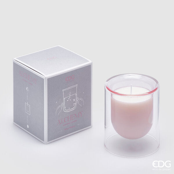 EDG Enzo De Gasperi Kerze Alchemy H 10 Cm D 8,5 Cm Olive Flower