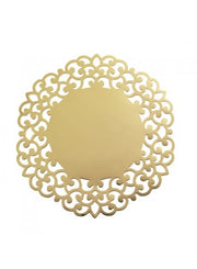 GIVI ITALIA Sottopiatti in carta (4 pz) - Oro Satin 33 cm