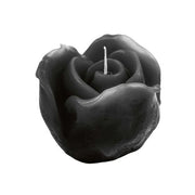 L'Arcolaio Candela forma bocciolo - Cera nera H 6,5 D 9 cm