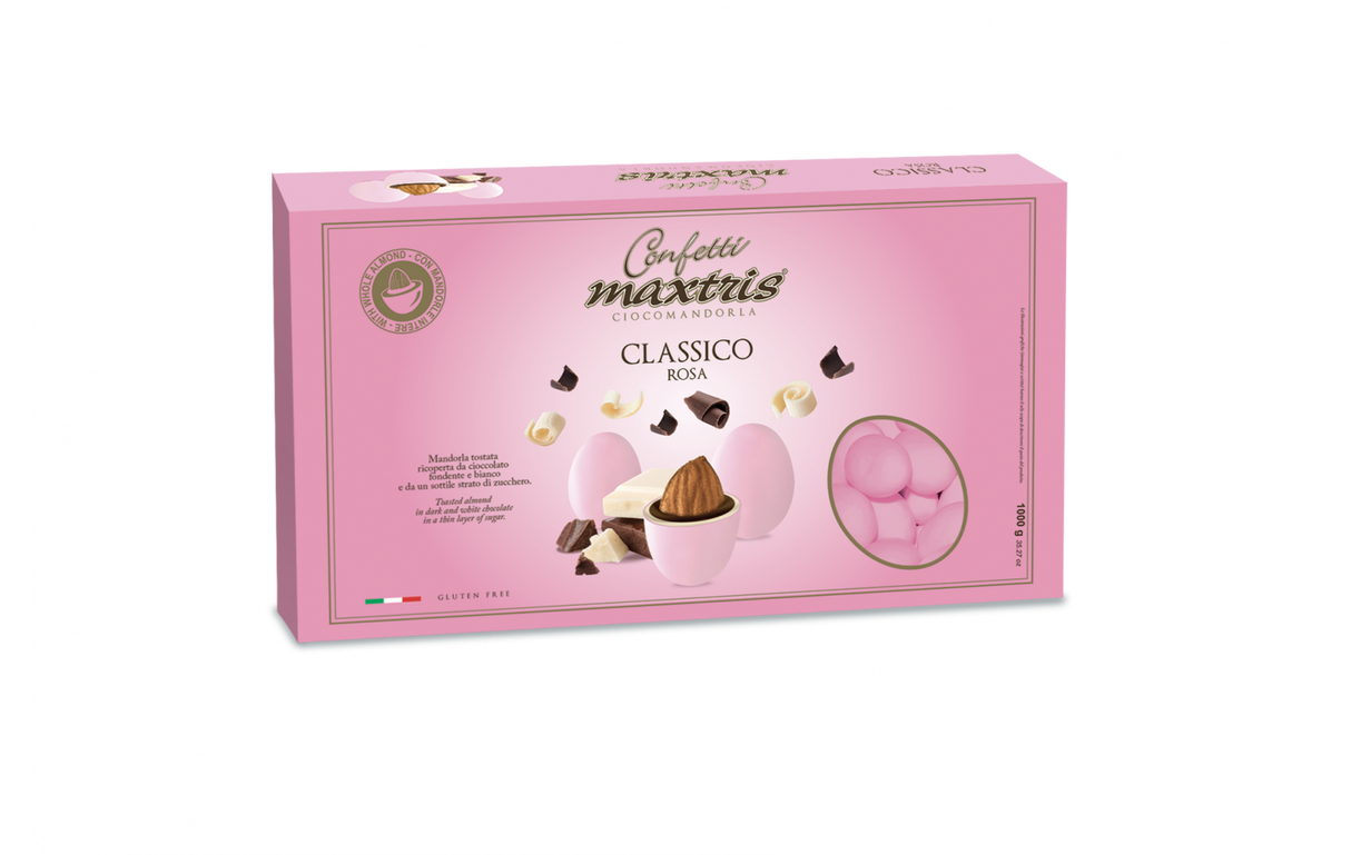 Maxtris Konfetti Klassisch Rosa 1 Kg