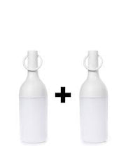 Sompex ELO Baby Lampada Ricaricabile Luce da Esterno Bianco 2Pz