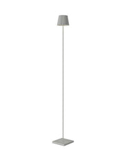 Sompex Troll 2.0 Lampada da Terra Ricaricabile per Esterni Grigio