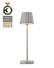 Sompex Troll Nano Lampada Ricaricabile per Esterni Grigio