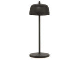 Zafferano Circe Tischleuchte D 110 mm H 300 mm Mattchwarz