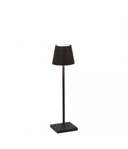 Zafferano Poldina Pro Micro Schwarz - LED Tischleuchte H27,5cm