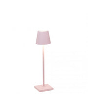 Zafferano Poldina Pro Micro Rosa - Lampada da Tavolo a Led H27.5cm