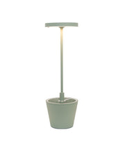 Zafferano Poldina Reverso Salvia - LED-Tischleuchte H35cm