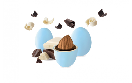 Maxtris Konfetti Klassik Himmelblau 1 Kg