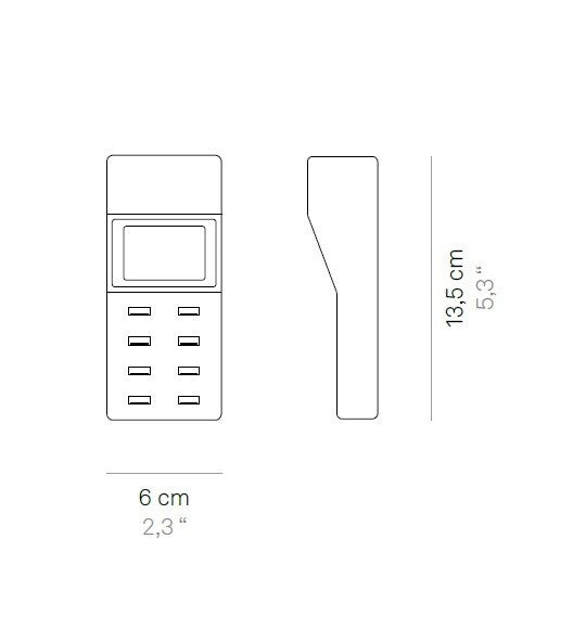 Zafferano USB-Mehrfachladestation 8 A 40 W 50 / 60 Hz