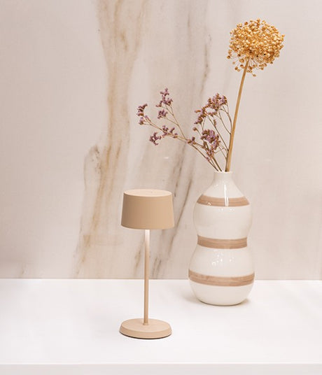 Zafferano Olivia Micro Pro Lampe D 75 mm H 200 mm Sand