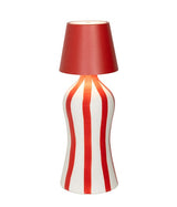 Zafferano Righe Bottiglia Lido D 110 Mm H 264 Mm Rossa