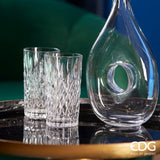 EDG Enzo De Gasperi Diamant-Gläser H 14 cm D 8 cm 6er-Set