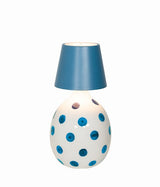 Zafferano Poldina Stopper Lampada H 111 Mm D 111 Mm Blu